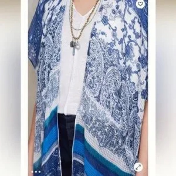 Anthropologie Women's Kimono cover-up O/S - Picture 9 of 9